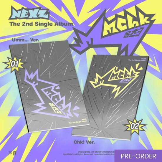 {PRE-ORDER} NEXZ - The 2nd Single Album [Mmchk] (Standard Ver.)